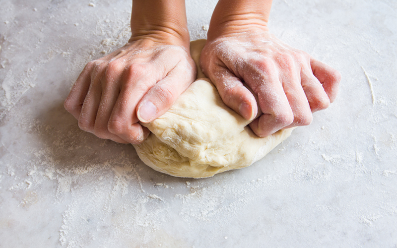 Dough in Hands
